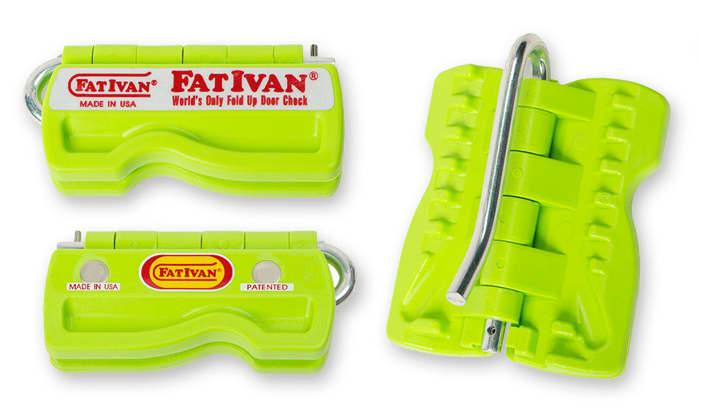 FatIvan Fold-Up Door Stopper 2 pack