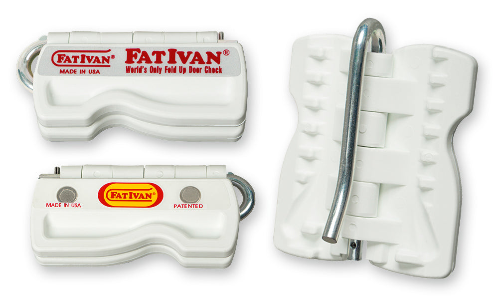 FatIvan Fold-Up Door Stopper 2 pack