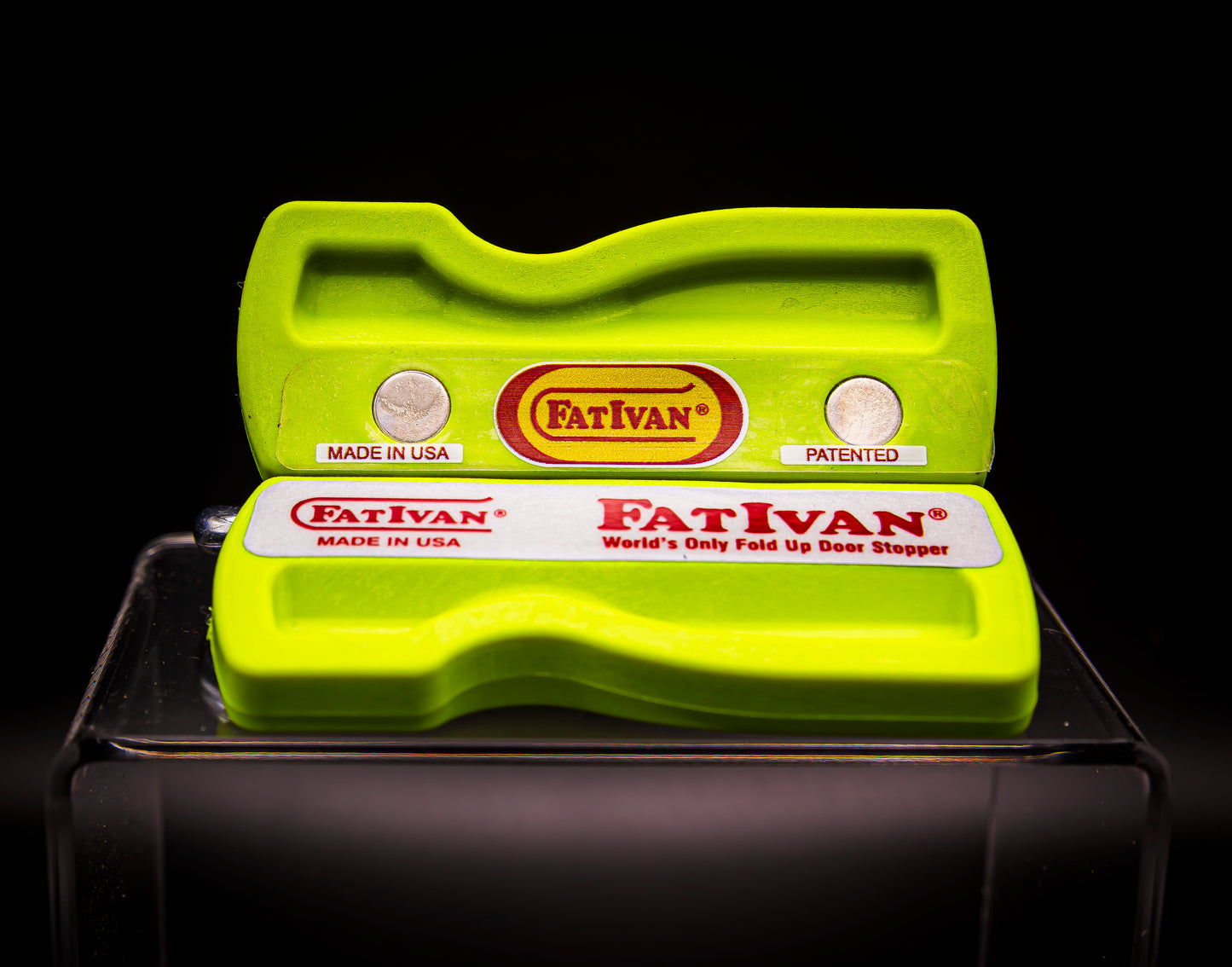 FatIvan Fold-Up Door Stopper 2 pack
