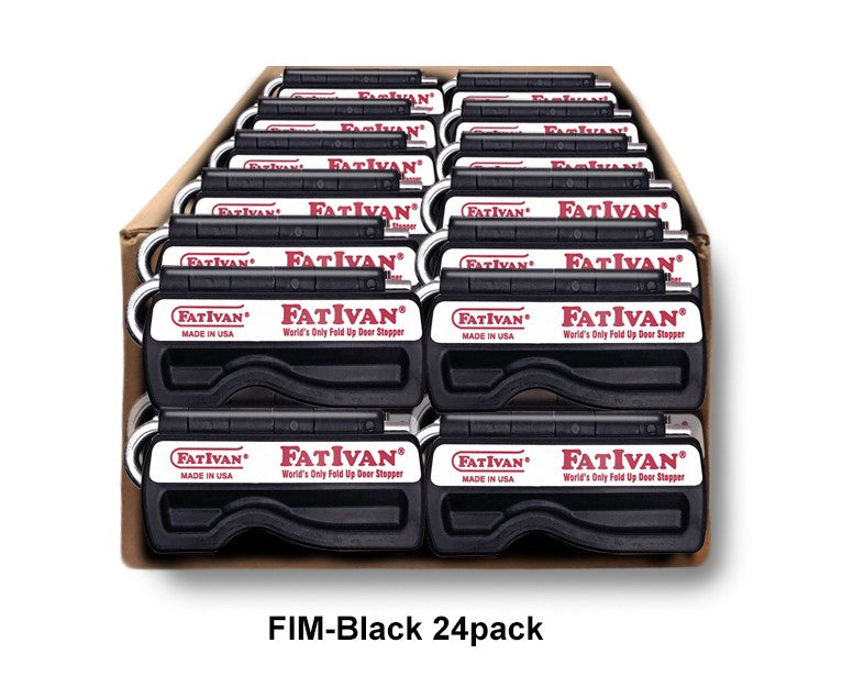 FatIvan Fold-Up Door Stoppers 24pack