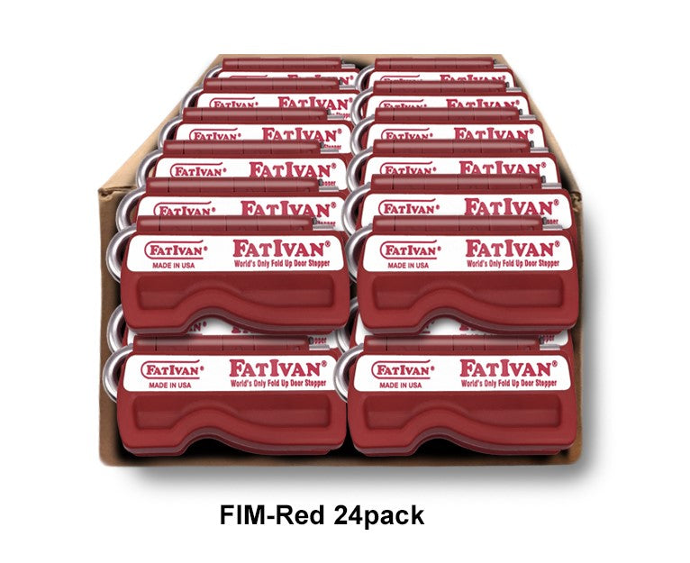 FatIvan Fold-Up Door Stoppers 24pack