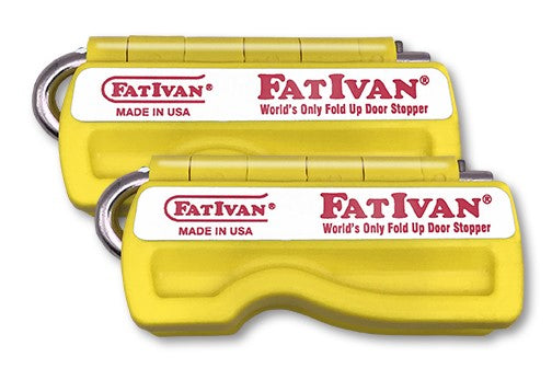 FatIvan Fold-Up Door Stopper 2 pack