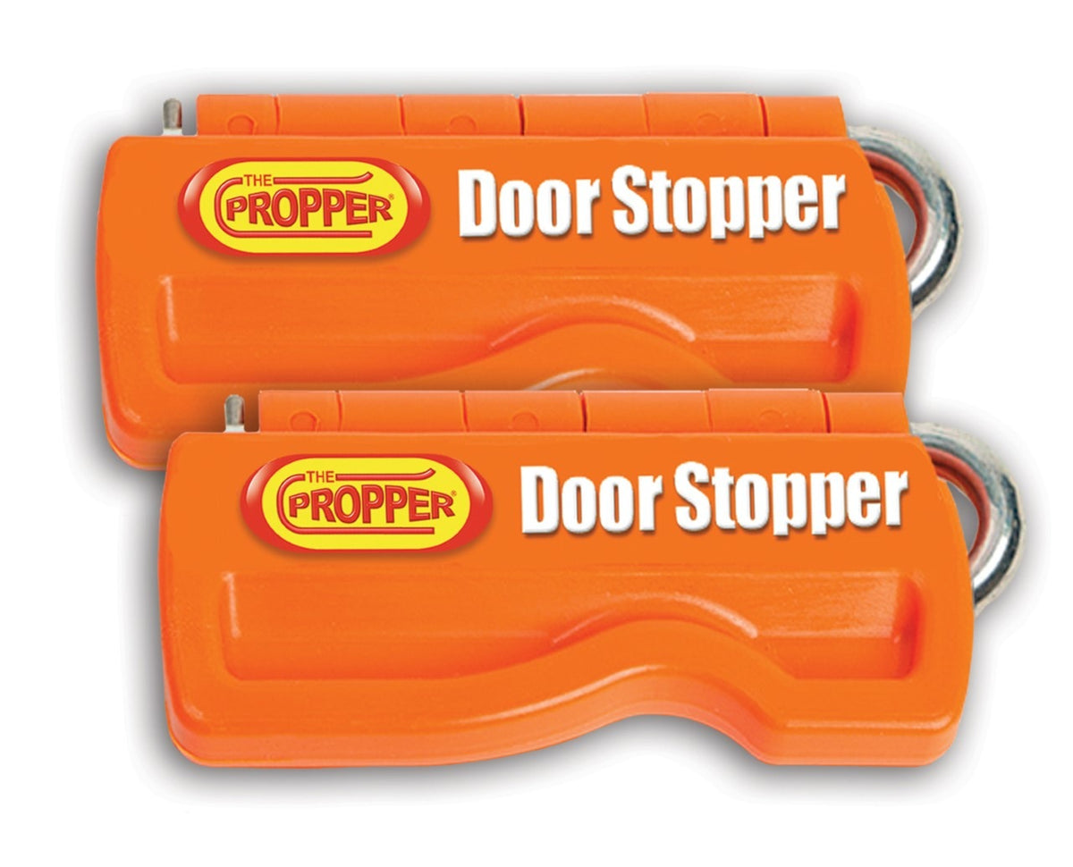 Compact door stopper with magnetic storage