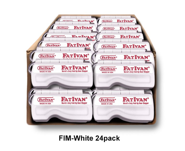 FatIvan Fold-Up Door Stoppers 24pack
