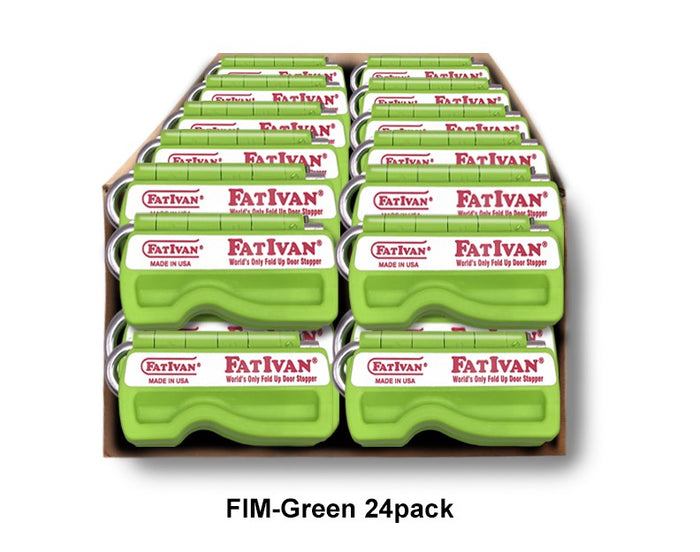 FatIvan Fold-Up Door Stoppers 24pack